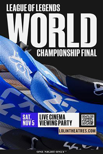 League of Legends World Championship Final 2022 movie poster